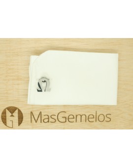 Boutons de manchette de chemise symbole Omega