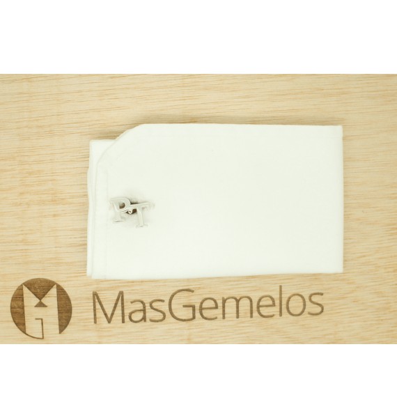 Personalized cufflinks for shirts with two initials PT Silver 925