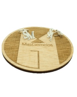 Customizable Sterling Silver 925 shirt cufflinks with two initials to choose 2