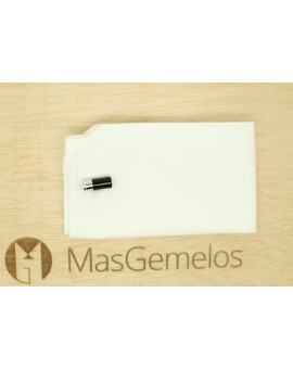 Gemelos Cartucho doble negro Negro