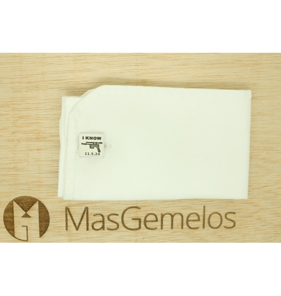 Custom Star Wars Shirt Cufflinks I LOVE YOU & I KNOW with Date