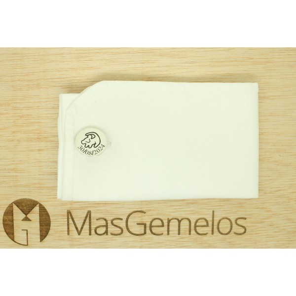 Gemelli da polso Simba IL RE LEONE e Nomi e data Argento Sterling 925