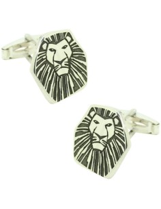 Gemelli da polso personalizzati per camicia Il Re Leone Musicale in ar