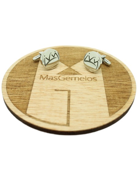 Boutons de manchette en acier personnalisés pour chemise conçus sur pa