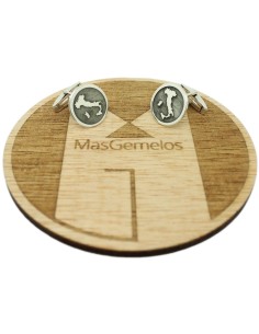 Gemelli da polso personalizzati Mappa Italia Argento 925 2
