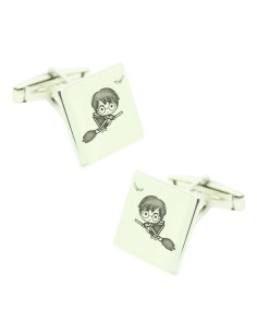 Custom Shirt Cufflinks Harry Potter Sterling Silver 925