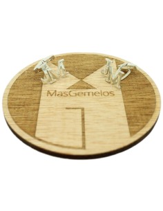 Abotoaduras para casamento personalizados Iniciais JM Prata de Lei 925 2