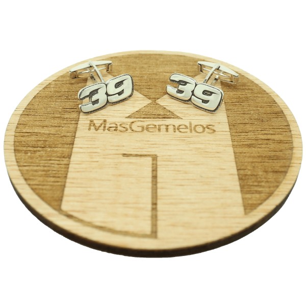 Boutons de manchette exclusifs en argent 925 pour chemises, numéro 39,