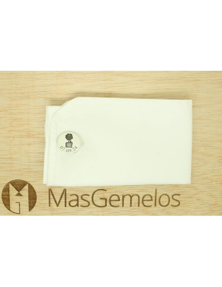 Boutons de manchette sur mesure, initiales et date du personnage Up, e