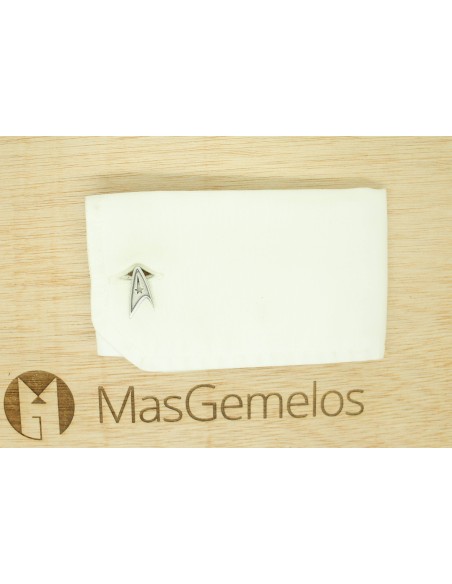 Gemelli da polso Insegna Star Trek Argento 925 PREMIUM