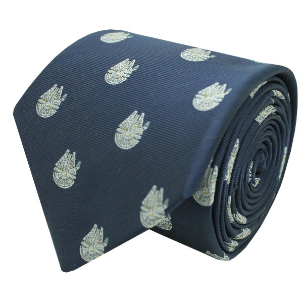 Corbata halcon milenario Star Wars azul marino