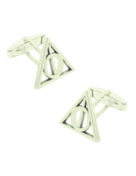 Harry Potter Deathly Hallows Cufflinks Sterling Silver 925 PREMIUM
