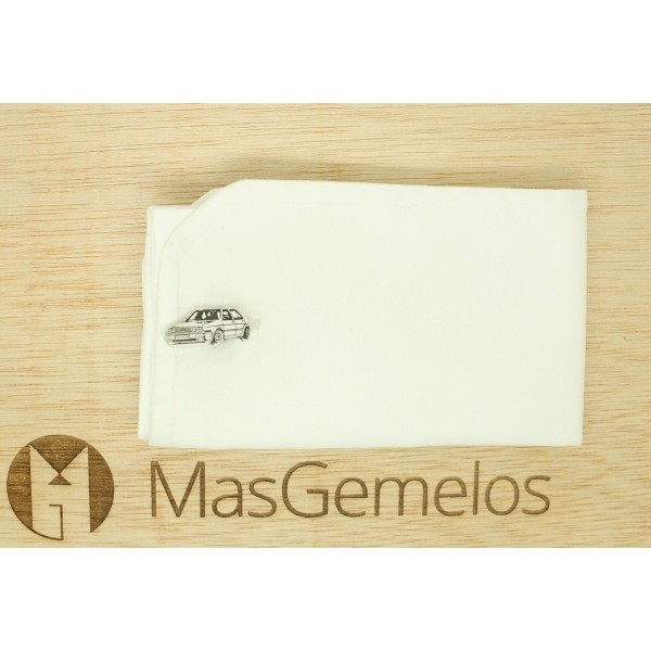 Gemelli da polso personalizzati in argento 925 Golf GTI classic