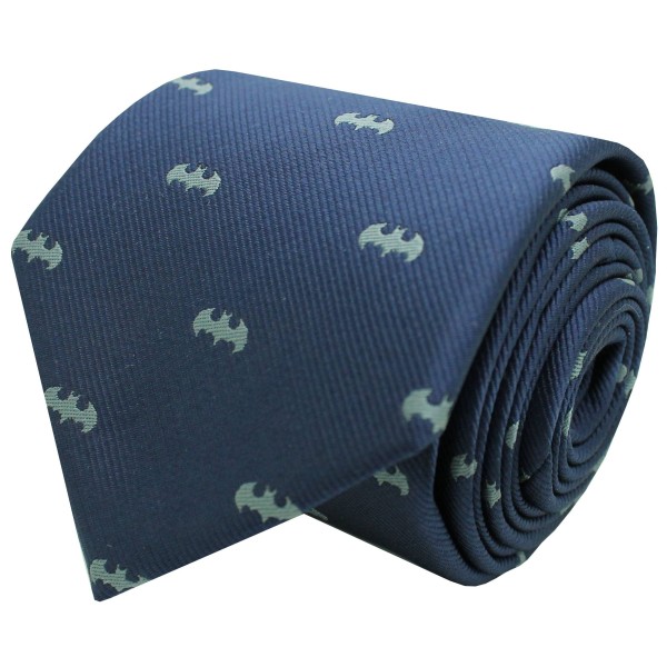 Corbata de Batman azul marino