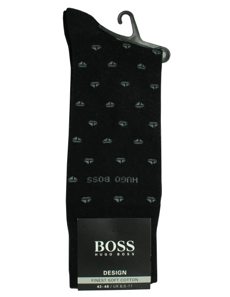 Meias náuticas pretas Hugo Boss - HUGO BOSS original