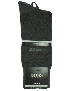 Chaussettes grises avec points noirs Hugo Boss - HUGO BOSS original 2