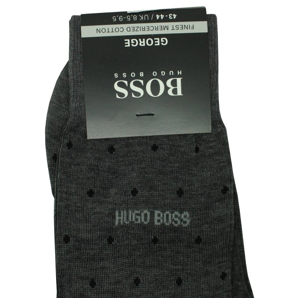 Hugo Boss gray socks with black dots - original HUGO BOSS