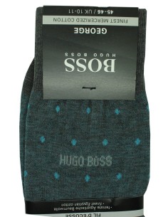 Hugo Boss graue Socken mit schwarzen Punkten - original HUGO BOSS
