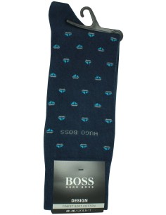 Meias náuticas azuis de barco Hugo Boss - HUGO BOSS original 2