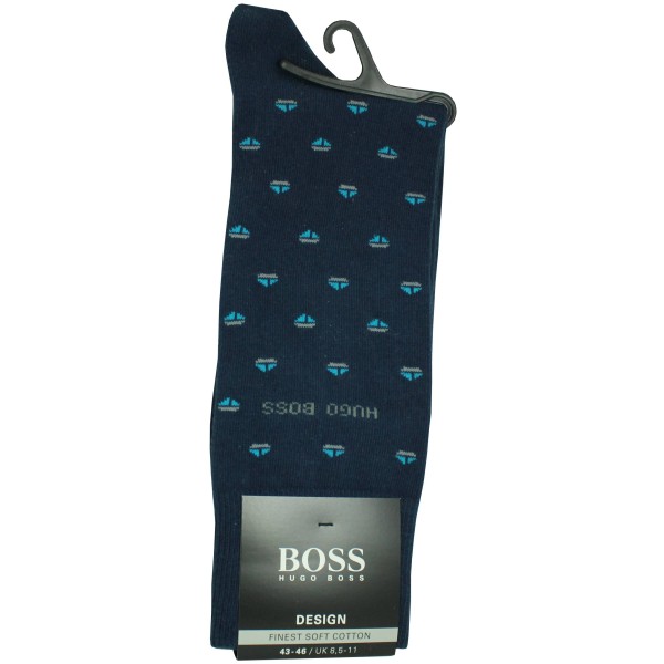 توأم هوغو بوس roundel أزرق بحري أنيق - plated by hugo boss men