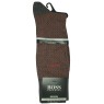 Calzini grigi a righe rosse Hugo Boss - HUGO BOSS originale