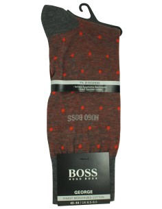 Hugo Boss graue Socken mit roten Punkten - Original HUGO BOSS 2