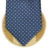 Hugo Boss dunkelblaue Krawatte mit blauen Streifen - original HUGO BOS