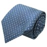 Hugo Boss dunkelblaue Krawatte mit blauen Streifen - original HUGO BOS