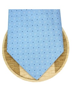 Gravata Hugo Boss azul-claro com pontos azuis - HUGO BOSS 2