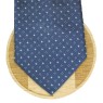 Corbata Hugo Boss azul con monogramas - HUGO BOSS
