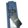 Corbata Hugo Boss azul con monogramas - HUGO BOSS