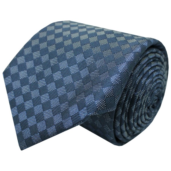 Hugo Boss navy blue tie with diamonds - HUGO BOSS