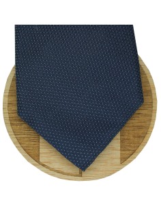 Gravata Hugo Boss azul-marinho com pequenos micropontos - HUGO BOSS 2