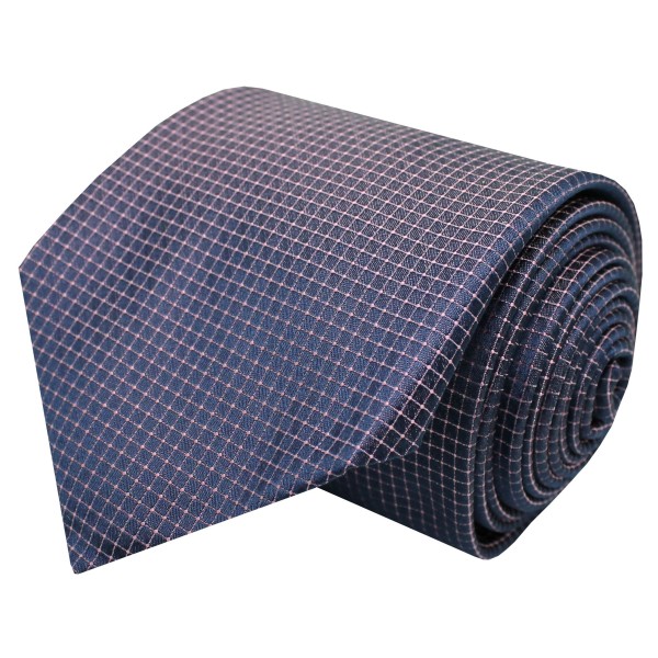 Hugo Boss tie with square monograms - HUGO BOSS