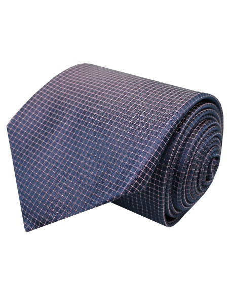 Hugo Boss tie with square monograms - HUGO BOSS