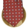 Hugo Boss Krawatte mit nautischen Monogrammen in Rot - HUGO BOSS