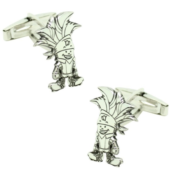 Custom 925 silver cufflinks Palmerín of Real Betis Balompié