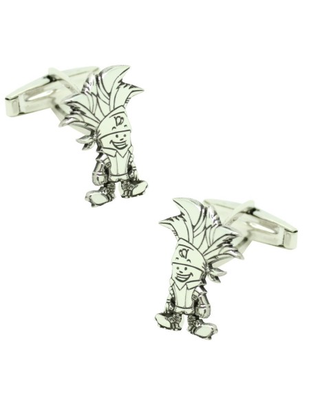 Custom 925 silver cufflinks Palmerín of Real Betis Balompié