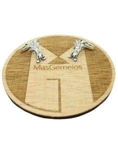 Custom 925 silver cufflinks Palmerín of Real Betis Balompié 2