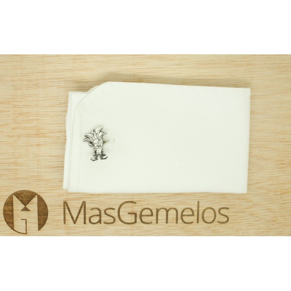 Custom 925 silver cufflinks Palmerín of Real Betis Balompié