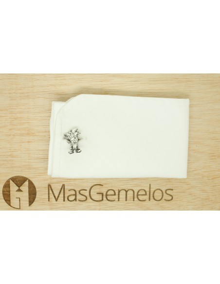 Gemelli da polso in argento 925 personalizzati Palmerín del Real Betis