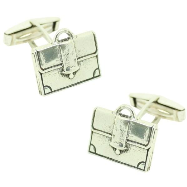 Cufflinks Shirt Executive Briefcase Sterling Silver 925 PREMIUM