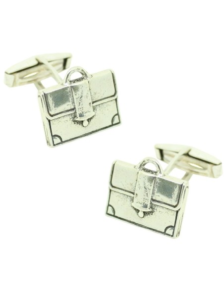 Gemelli da polso Valigetta esecutiva Argento Sterling 925 PREMIUM