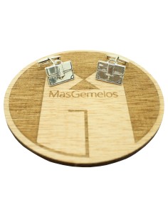 Cufflinks Shirt Executive Briefcase Sterling Silver 925 PREMIUM 2