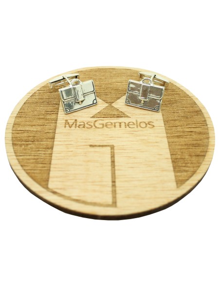 Cufflinks Shirt Executive Briefcase Sterling Silver 925 PREMIUM