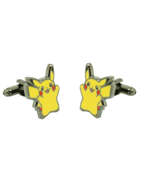 Gemelos para camisa Picachu – personaje Pokémon