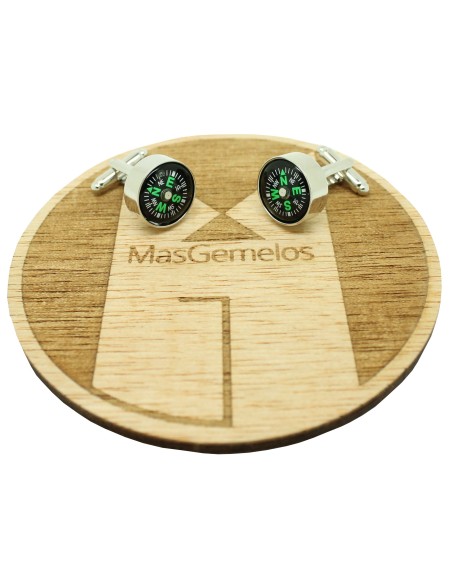 Real Compass Shirt Cufflinks