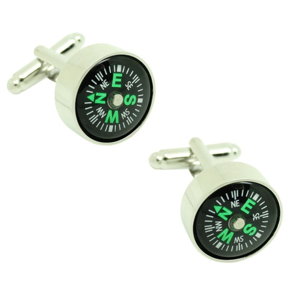 Real Compass Shirt Cufflinks