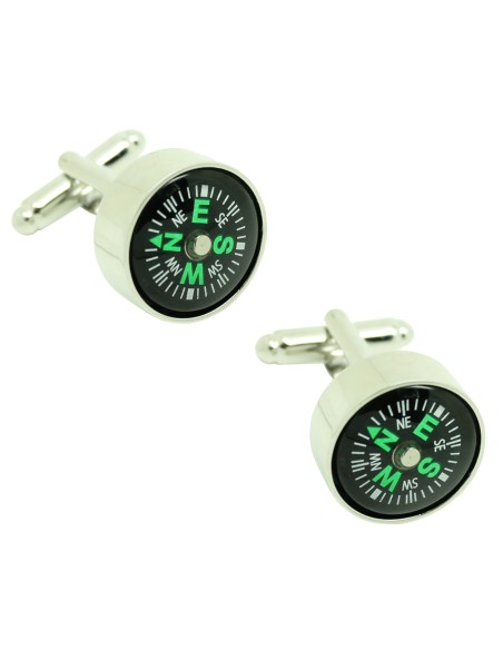 Real Compass Shirt Cufflinks