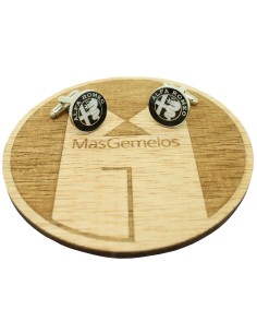 Cufflinks Alfa Romeo - black 2